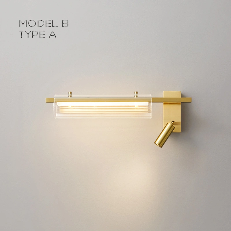 Модель В. Цвет латунь + прозрачный. Тип А