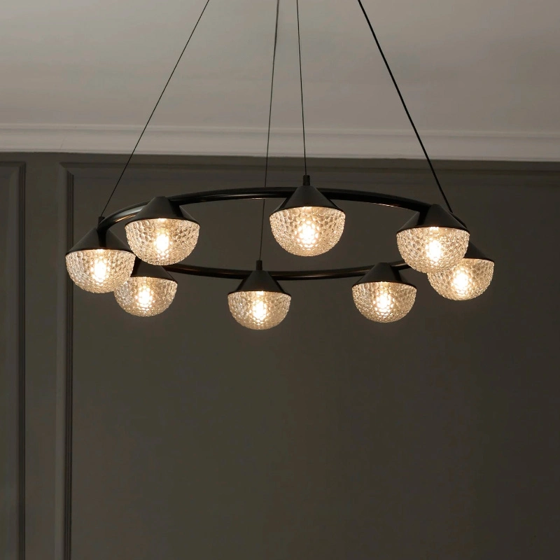 Кольцевые люстры и светильники EMBRET RING Ring chandelier