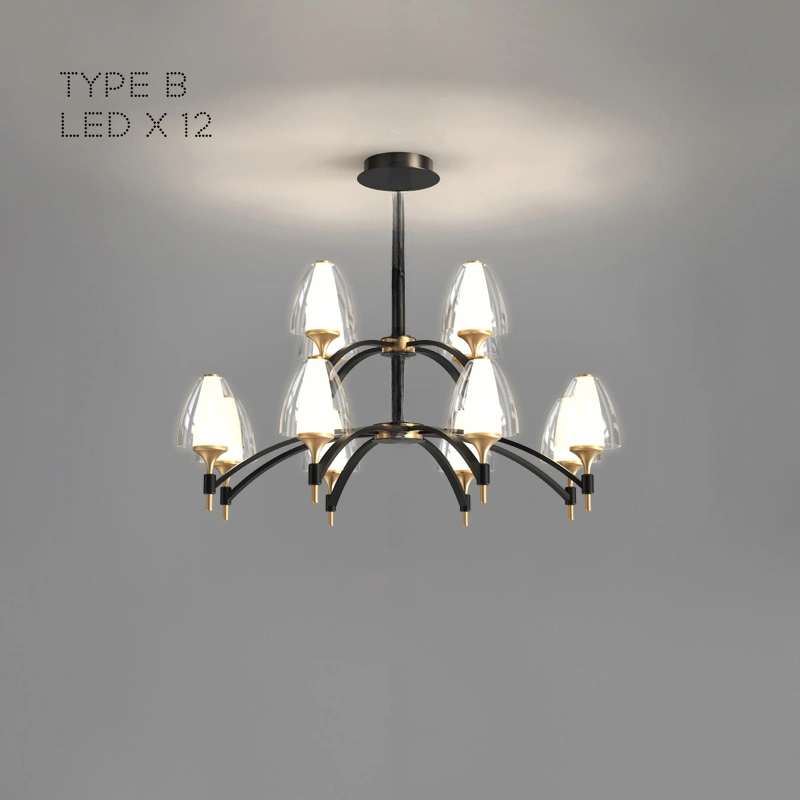 Тип B. 12 ламп