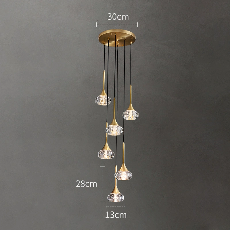 6 светильников