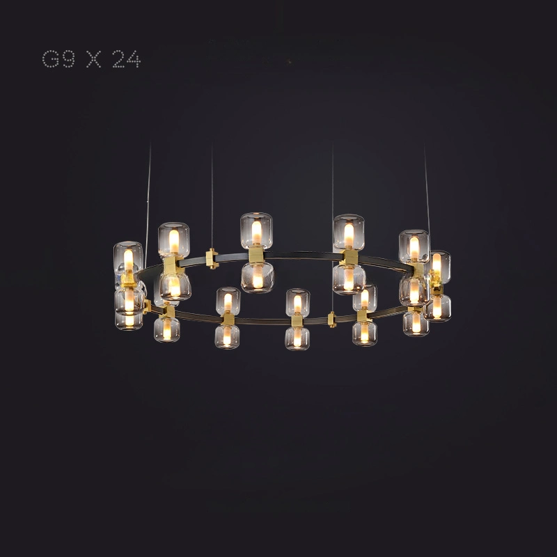 24 лампы. Цвет Дымчатый