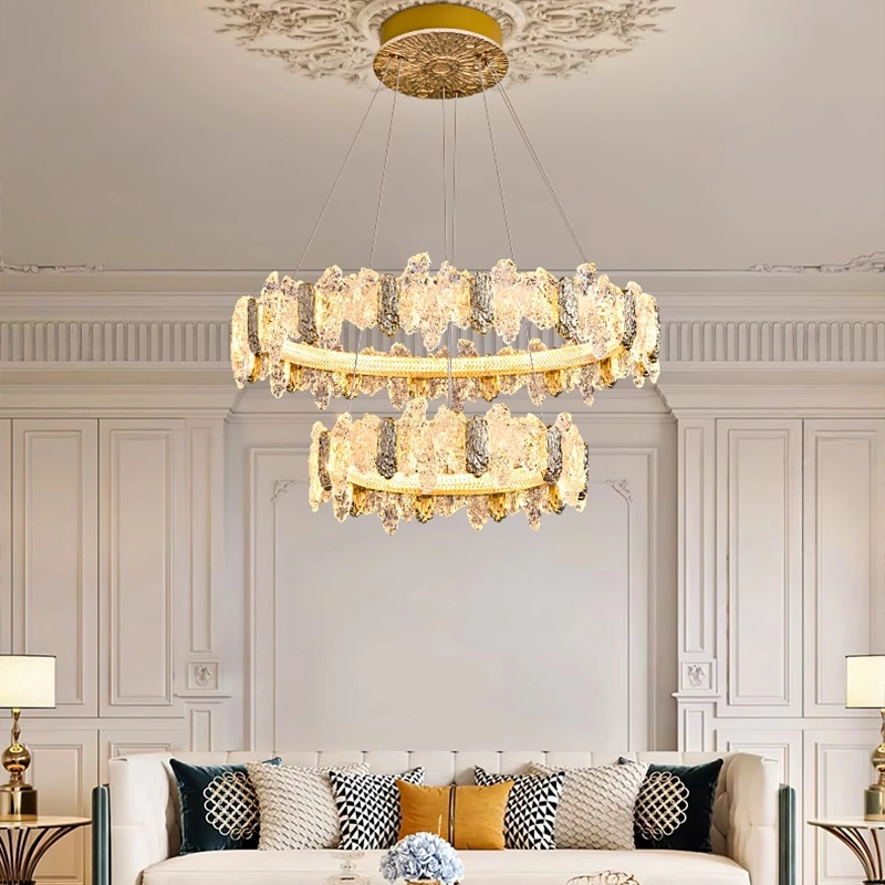 Кольцевые люстры и светильники TRILL Ring chandelier