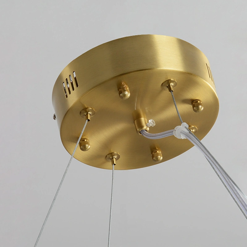 Кольцевые люстры и светильники MOSSEL