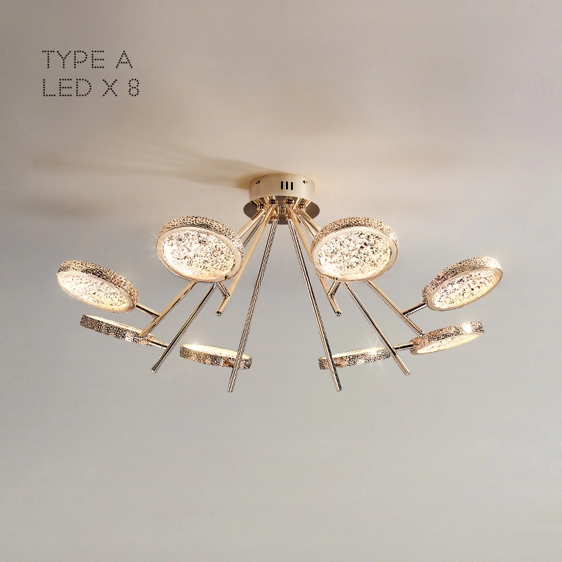 8 ламп. Тип A