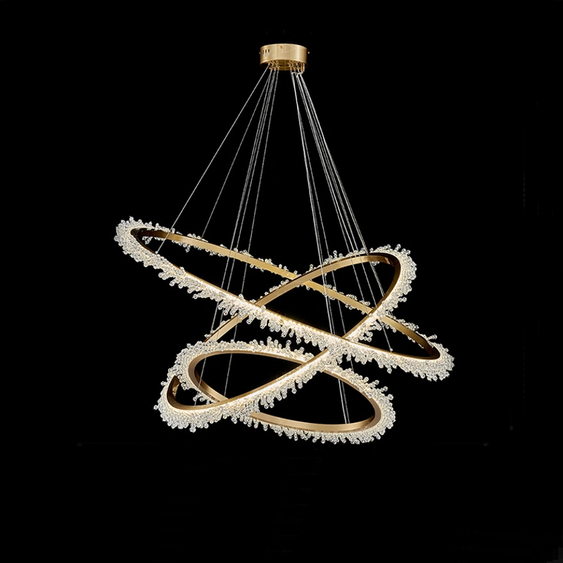 3 кольца M+L+XL. Теплый свет