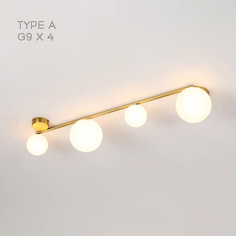 4 лампы. Тип A