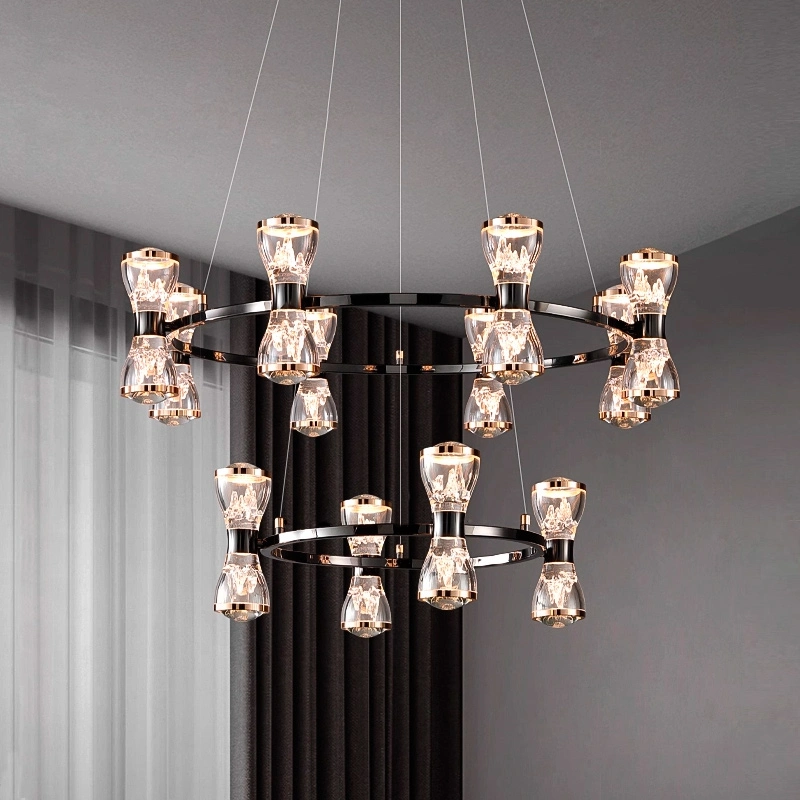 Кольцевые люстры и светильники BODE RING Ring chandelier