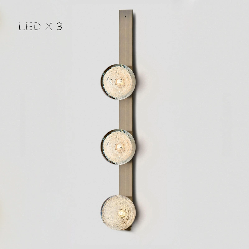 3 лампы. Цвет Бронза