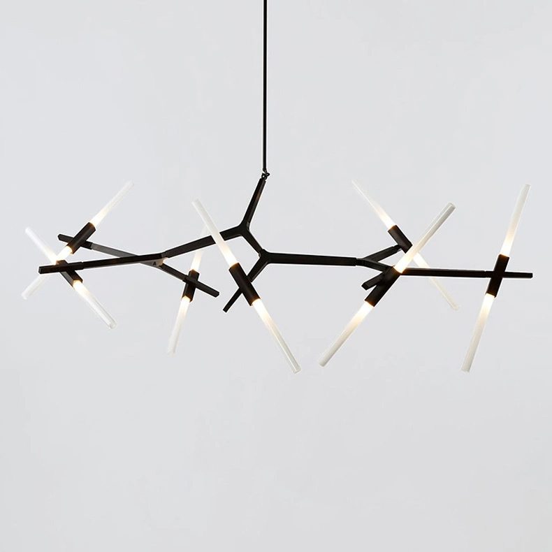 14 плафонов. Цвет черный.