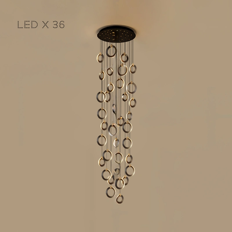 36 ламп. Цвет Коричневый