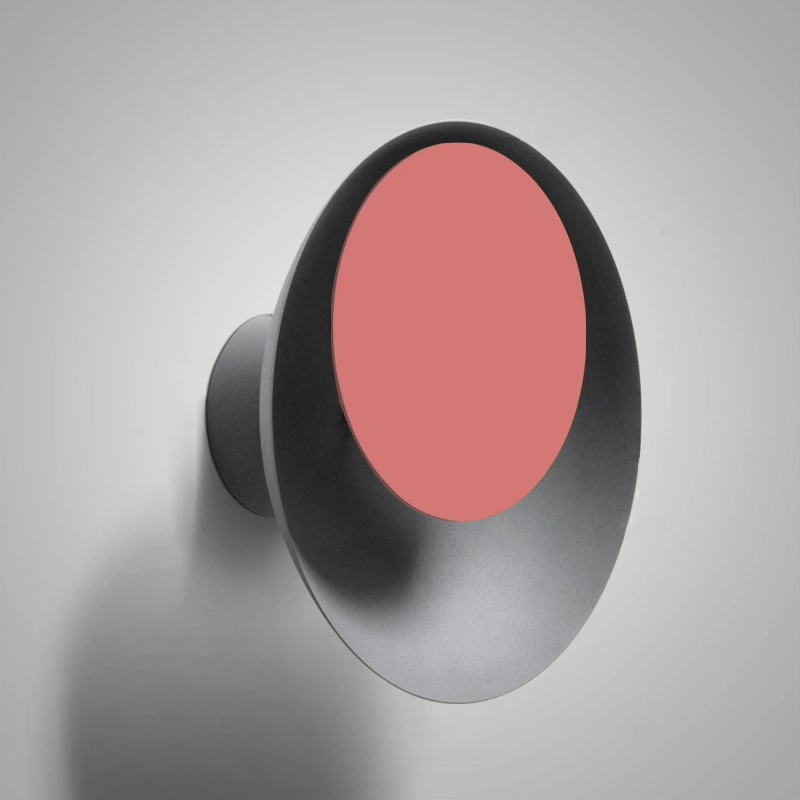 Размер L. Темно-серый корпус, розовый диск.