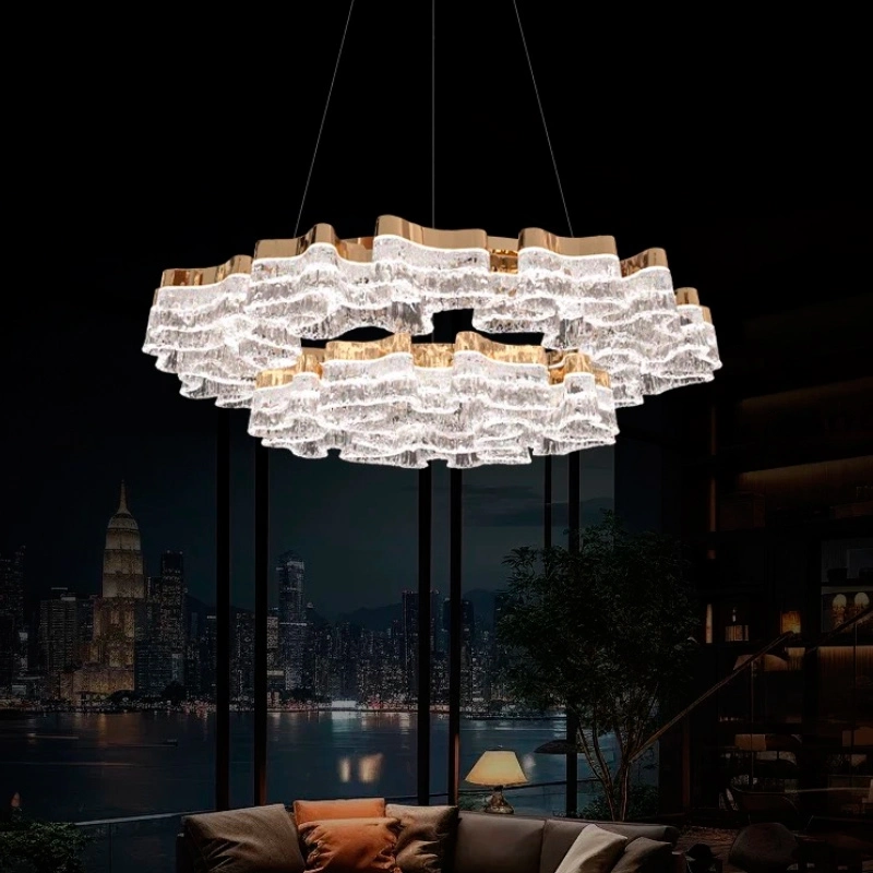 Кольцевые люстры и светильники DARREN RING Ring chandelier
