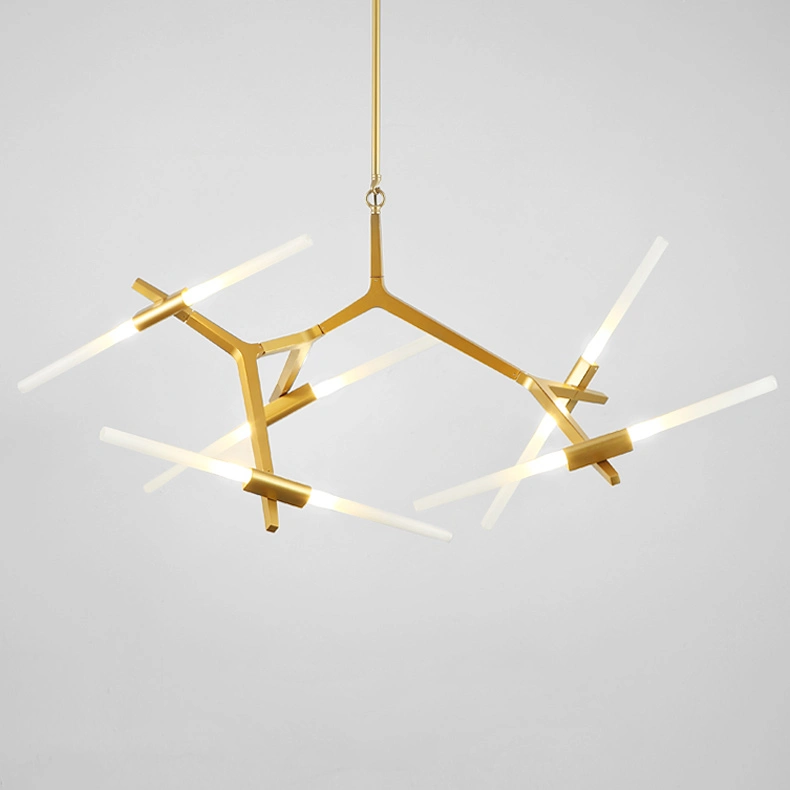 10 плафонов. Цвет золото.