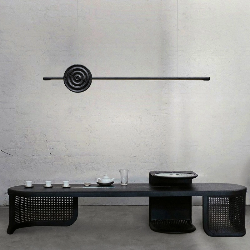 Реечный, рядный светильник ZVI WOOD Linear light