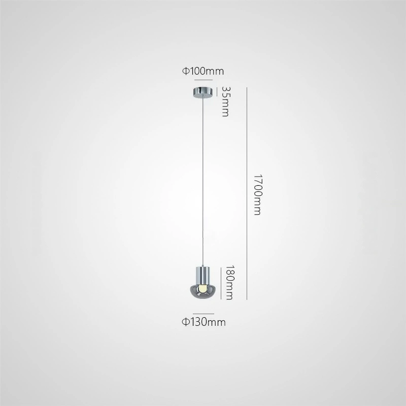 1 плафон. Цвет хром. Стандарт