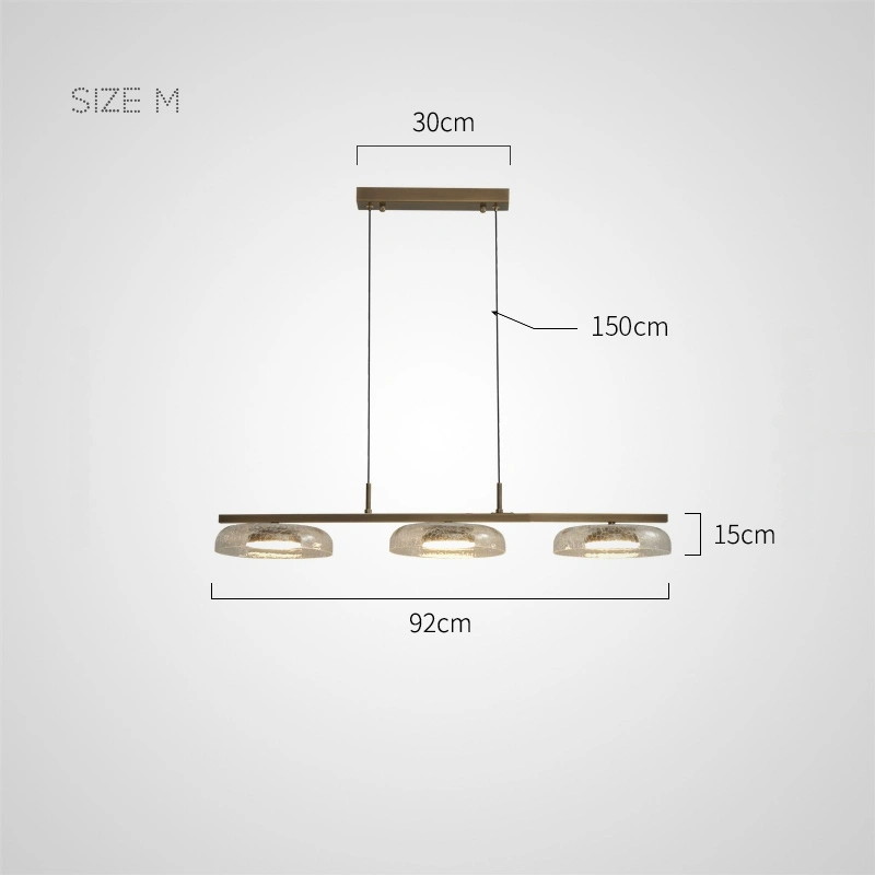3 плафона. Янтарное стекло