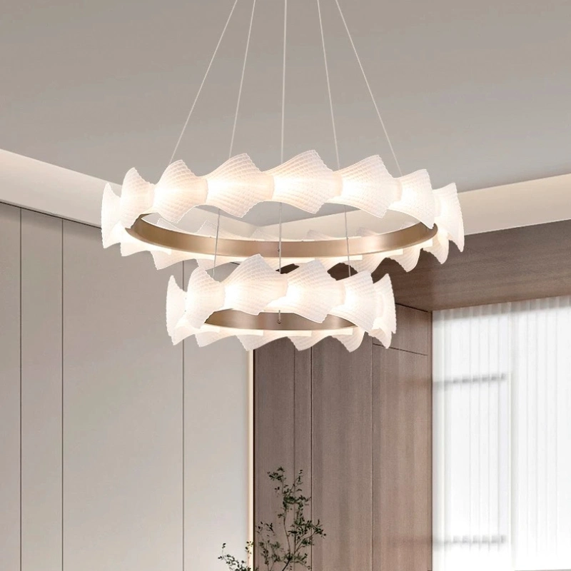 Кольцевые люстры и светильники NIAL RING Ring chandelier