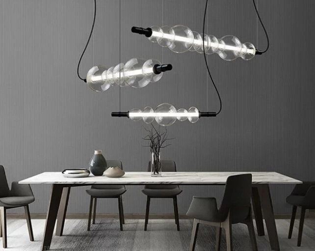 Реечный, рядный светильник BARRY LONG PEARL Linear light