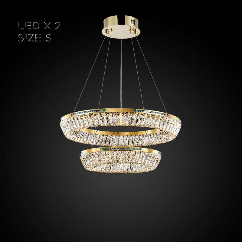 Кольцевые люстры и светильники GERTRUDA LUX