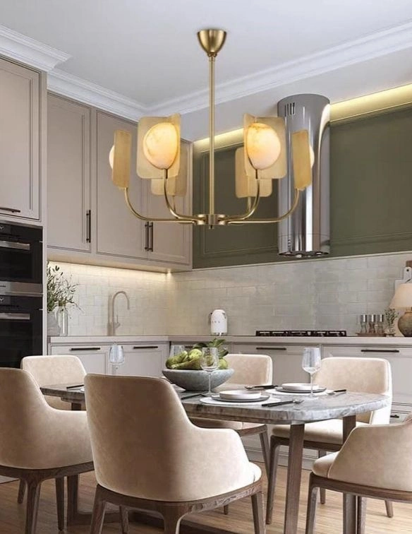 Люстра Golden petals 6L