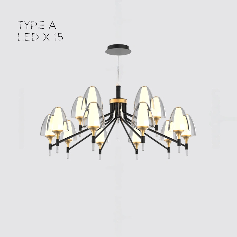 Тип A. 15 ламп