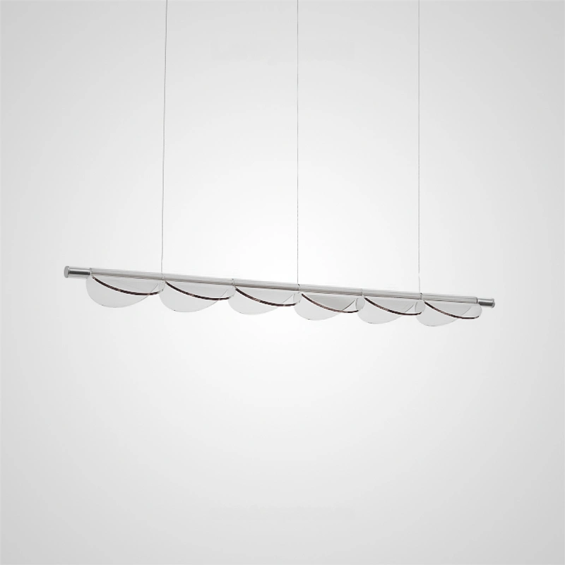 6 плафонов. Цвет прозрачный