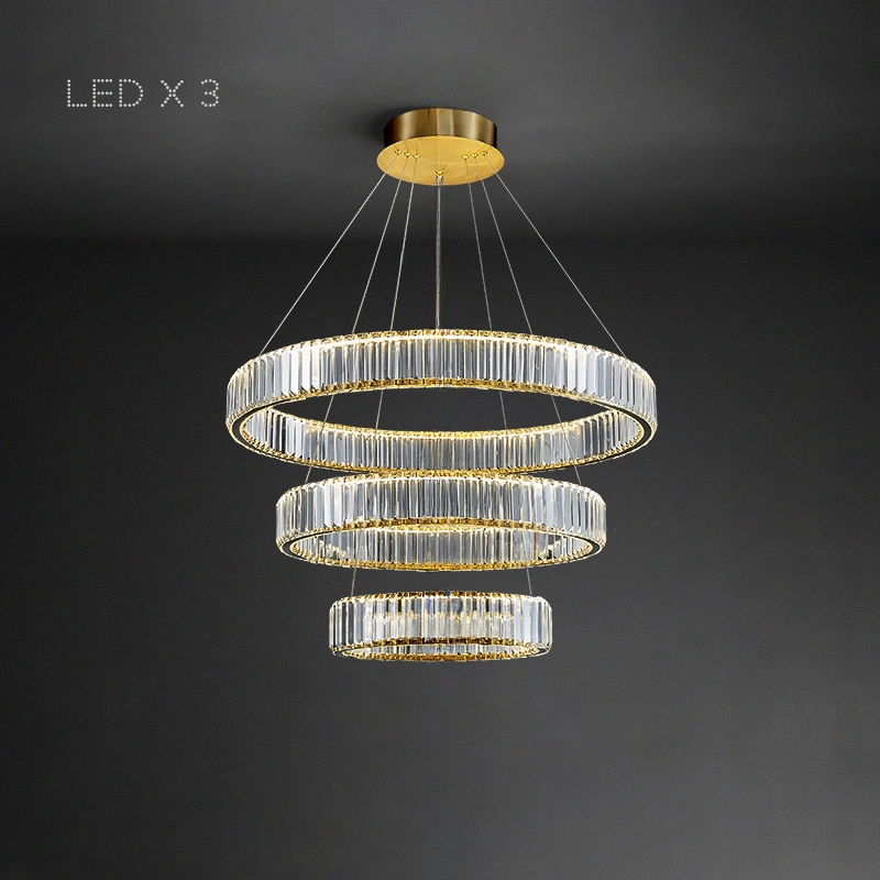 Три кольца. 40 + 60 + 80 см. Цвет Золото