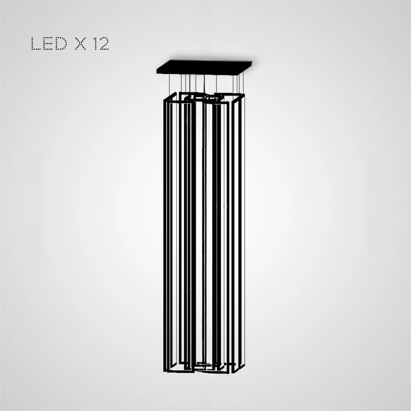 12 ламп. Белый свет