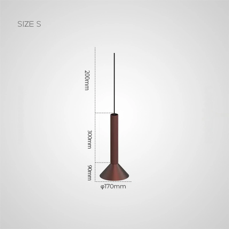 Размер S. Цвет красная бронза матовая. 3500K
