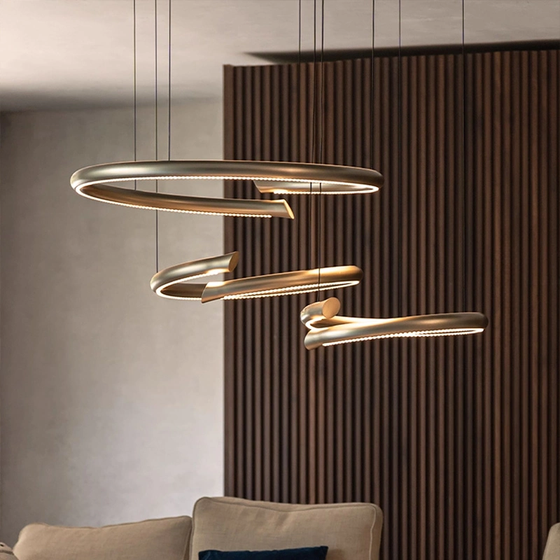 Кольцевые люстры и светильники UPPER Ring chandelier