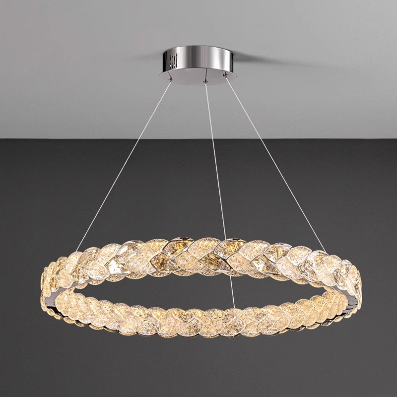 Кольцевые люстры и светильники ERHARD WAVE Ring chandelier