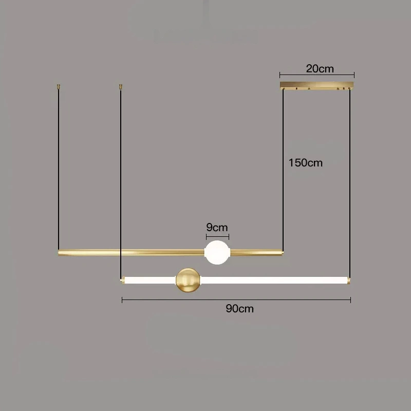 2 подвеса. Цвет латунь. Размер L