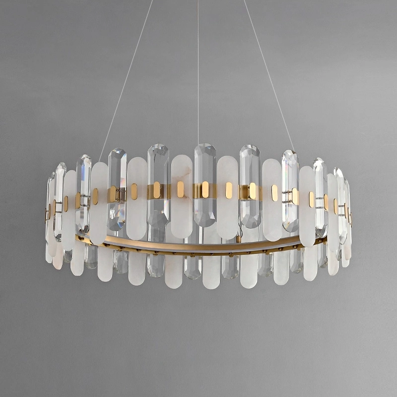 Кольцевые люстры и светильники LAUGE Ring chandelier