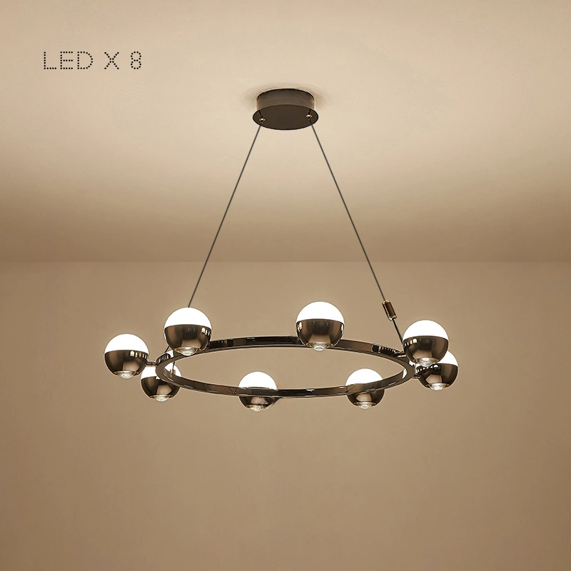 Кольцевые люстры и светильники BARCELONA