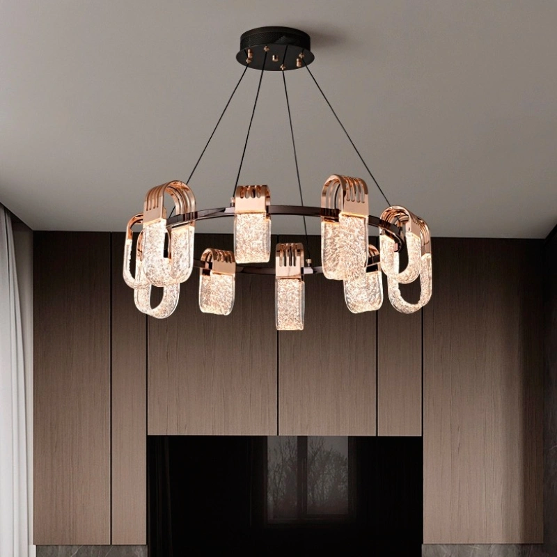 Кольцевые люстры и светильники JERALD RING Ring chandelier