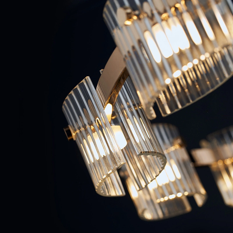 Кольцевые люстры и светильники NICOLETTA Ring chandelier