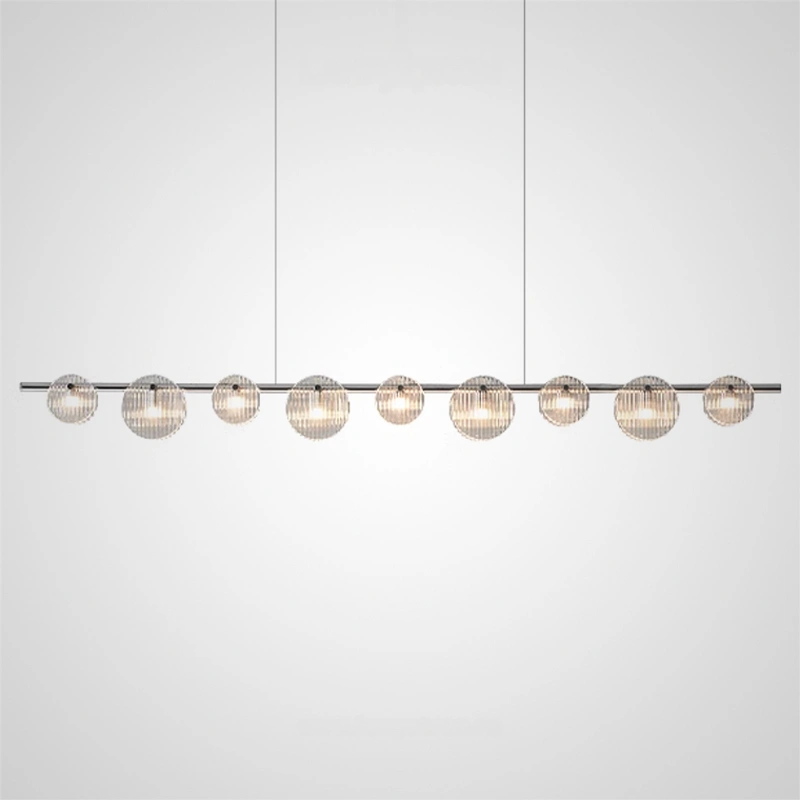 9 плафонов. Цвет Хром. Нейтральный свет