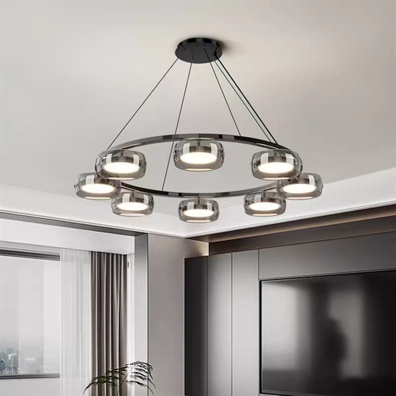 Кольцевые люстры и светильники DEVON RING Ring chandelier