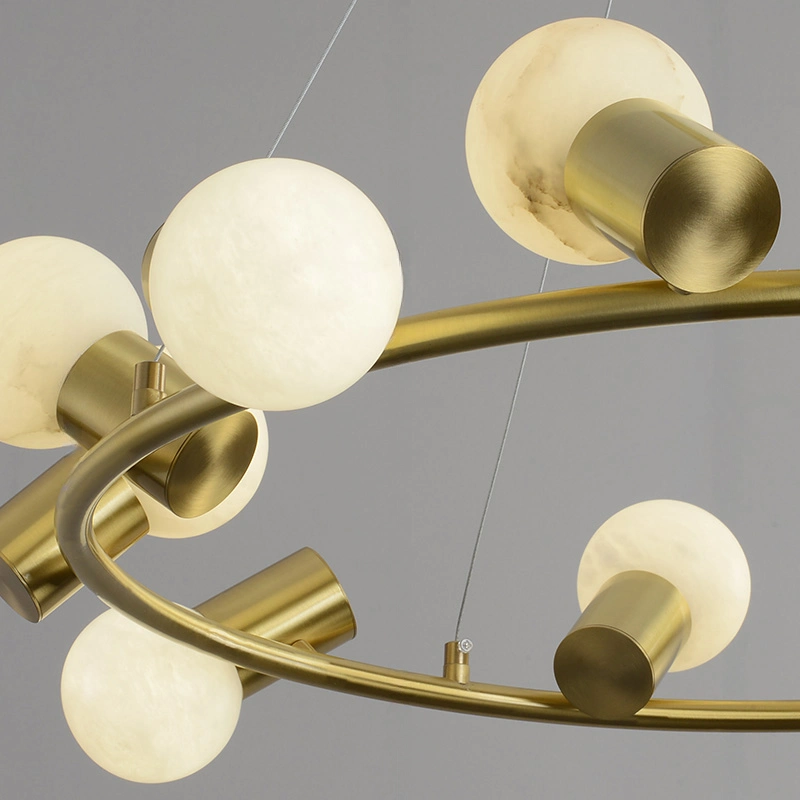 Кольцевые люстры и светильники MOSSEL