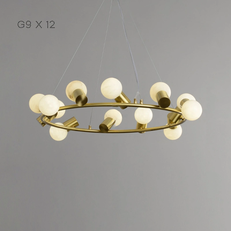 Кольцевые люстры и светильники MOSSEL