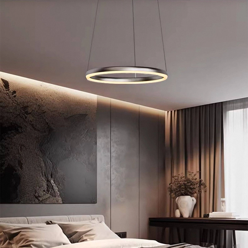 Кольцевые люстры и светильники STOFFER Ring chandelier