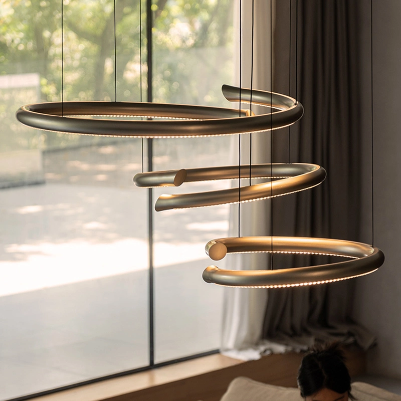 Кольцевые люстры и светильники UPPER Ring chandelier
