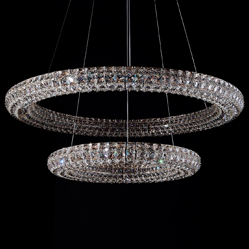 Кольцевые люстры и светильники ALEF Ring chandelier