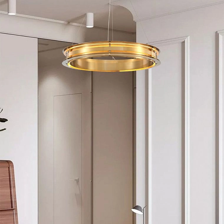 Кольцевые люстры и светильники VERITAS Ring chandelier