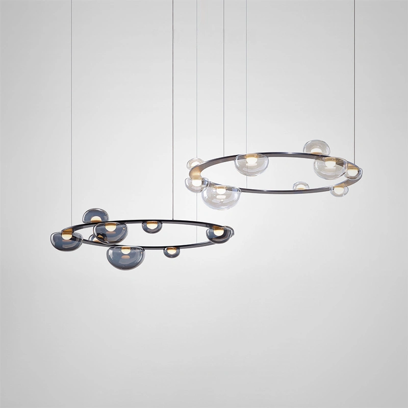Кольцевые люстры и светильники EDISON Ring chandelier