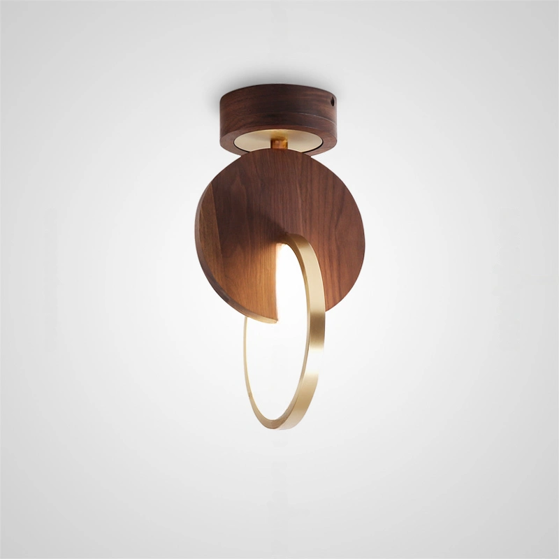 Потолочный светильник GLATT WOOD CH