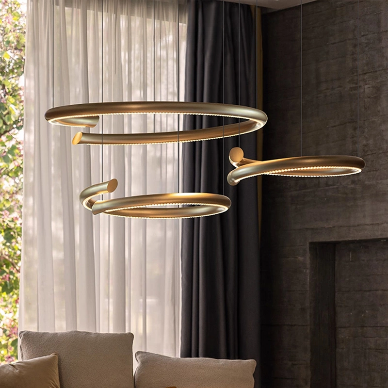 Кольцевые люстры и светильники UPPER Ring chandelier