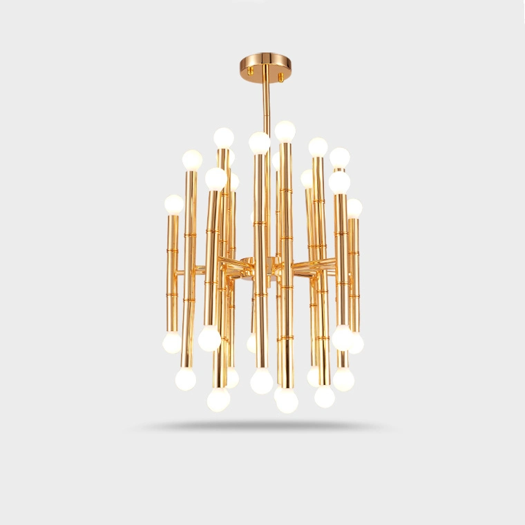 30 ламп. Цвет золото.