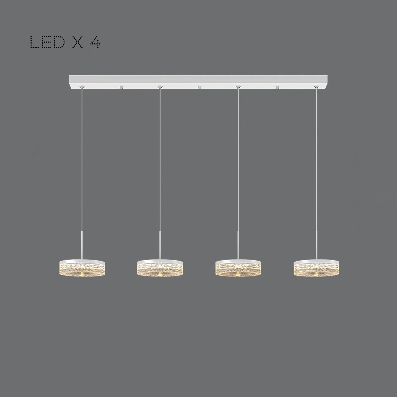 4 лампы. Цвет Белый. Планка