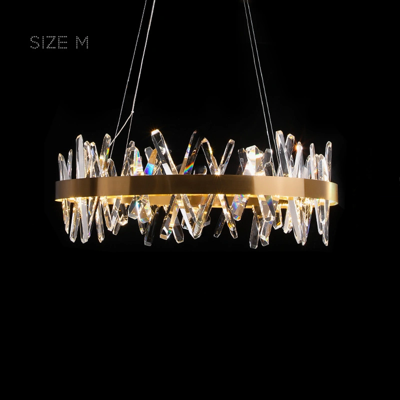 Кольцевые люстры и светильники CAROLA CROSS Ring chandelier
